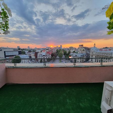 Panorama View With Terrace Apartment Bucureşti Exterior foto