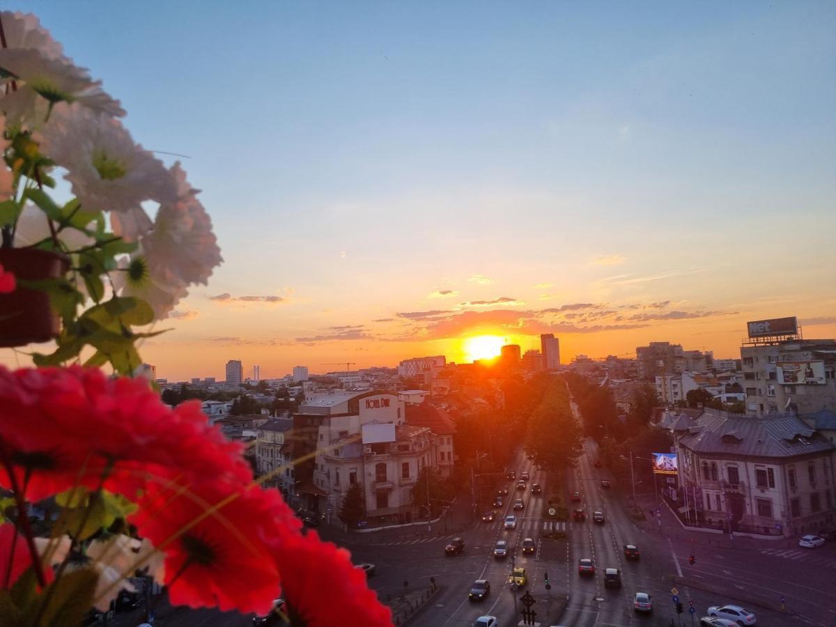 Panorama View With Terrace Apartment Bucureşti Exterior foto