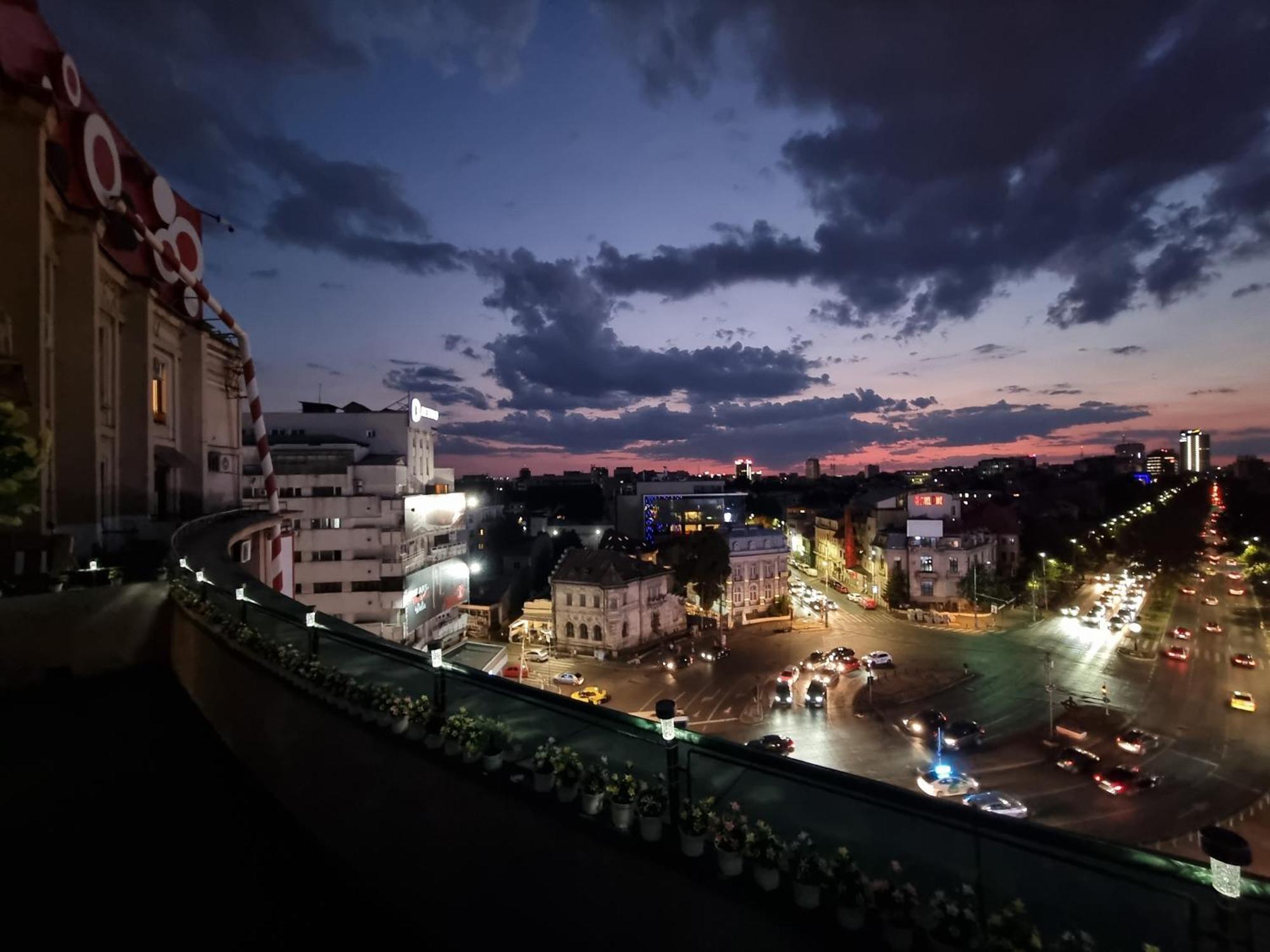 Panorama View With Terrace Apartment Bucureşti Exterior foto